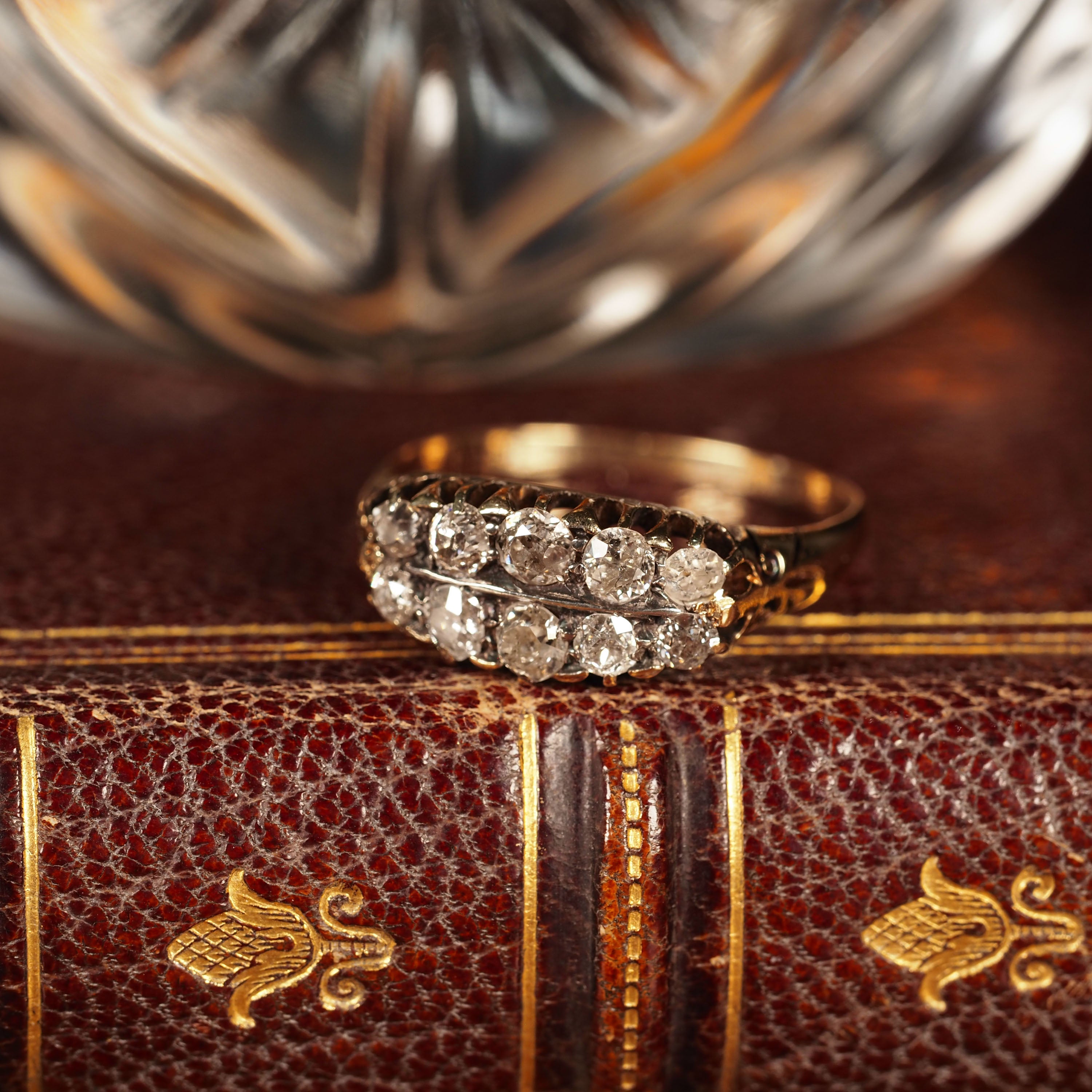 Annalise Moissanite Engagement Ring, Victorian Vintage Cocktail Ring, Art  Deco Diamond Ring, 14K 18K White Yellow Rose Gold, Platinum - Etsy Norway